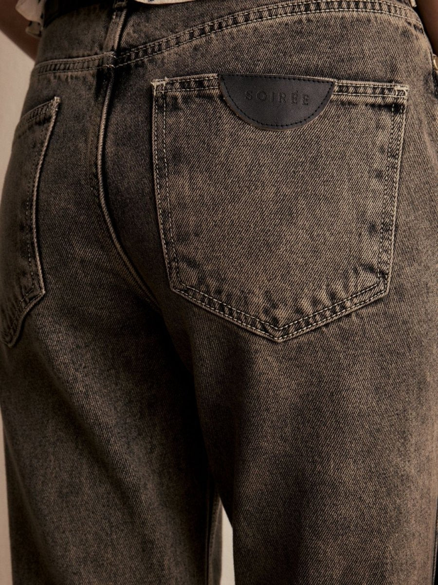 Calça Jane Jeans Black Vintage - Bonne Soirée