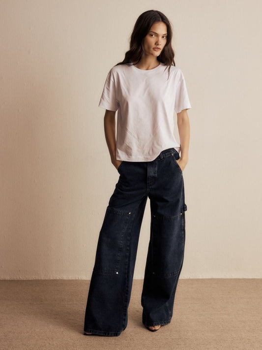 Calça Kayra Jeans Estonado - Bonne Soirée