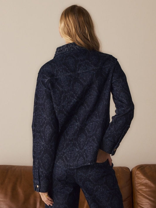 Camisa Jeans Siena Arabesco - Bonne Soirée