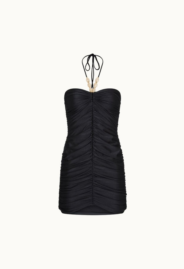 Vestido Mimosa Preto - Bonne Soirée