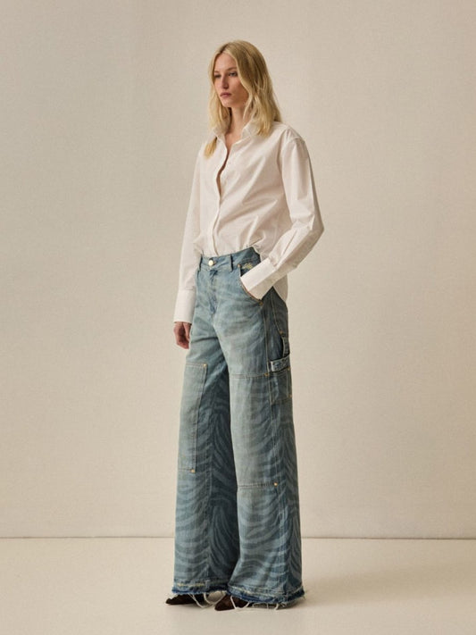 Calça Jeans Clara Zebra - Bonne Soirée